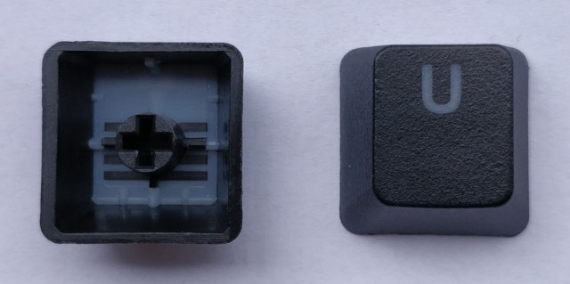 flipped black pbt keycaps